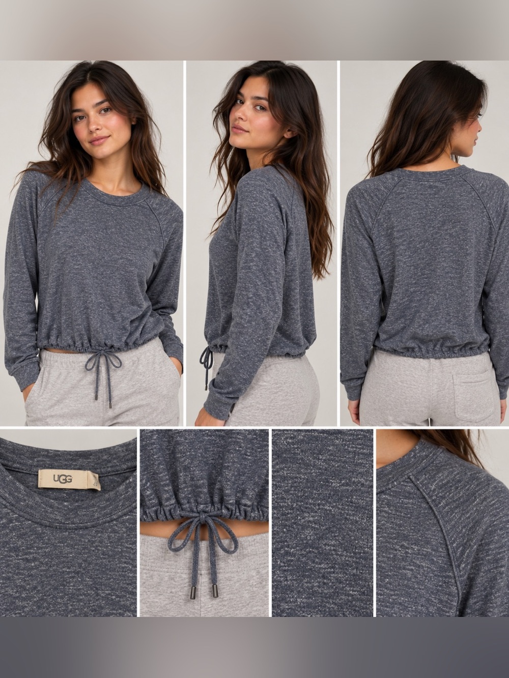 Super soft UGG sweater with draw waist.